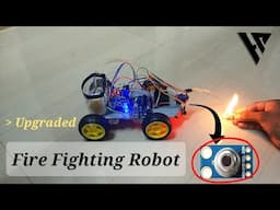 Fire Fighting Robot using Arduino by hobby project