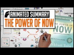 The Power of Now by Eckhart Tolle | Animated Summary and Review