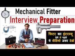 Mechanical Fitter interview Questions Answers  in Hindi  || fitter interview preparation