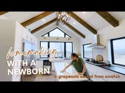 Homemaking with a newborn