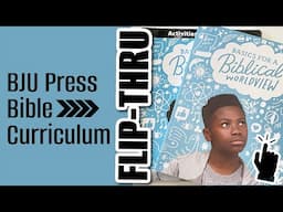 BJU PRESS BIBLE CURRICULUM FLIP THRU | BASICS FOR A BIBLICAL WORLDVIEW CURRICULUM FLIP THROUGH