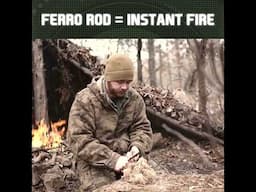 Ferro Rod = Instant Fire