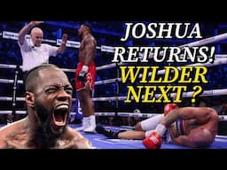 Anthony Joshua DESTROYS Robert Helenius! Is WILDER Next!?