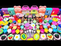 7 Minutes Satisfying with Unboxing Hello Kitty Sanrio Kitchen Set | Barbie Dollhouse Review ASMR