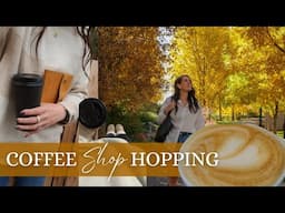 Fall Café Hopping Vlog | 3 Coffee Shops, Cozy Vibes & Work Week