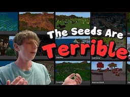 Speedrunning Every Minecraft Template Seed (part 1)