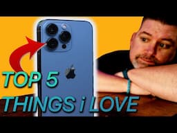 A 6 Month Review of the iPhone 13 Pro! Top 5 Things I LOVE!