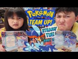 THE ULTIMATE POKEMON TEAM UP TIN BATTLE!