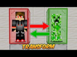 We Transform MOBS into HUMANS in Minecraft