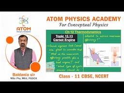 Carnot Engine || Reversible & Irreversible Process || Ch 12 Physics || Class 11 CBSE