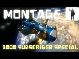 ULTIMATE SURVIVAL MONTAGE | 1000 Subscriber Special | Space Engineers