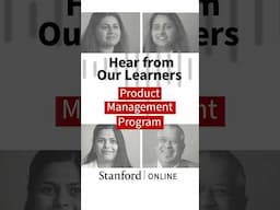 Learners share their thoughts about the Product Management Program