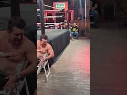 Cheeseburger really did a lap of the ring before doing this to Nathan Black!