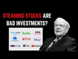 Why Streaming Companies are Terrible Investments? - Warren Buffett