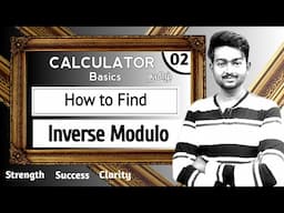 How to find inverse Modulo in Tamil | 2-⁷ mod 60 | Calculator Basics in Tamil | CASIO fx-991 ms