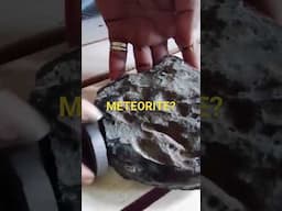 METEORITE? OR BLACK OBSIDIAN???