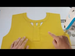 How to collar neck cutting and stitching Quickly and easily, Placket cutting and stitching