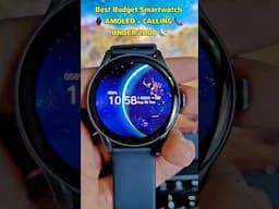 Best Budget Smartwatch ⌚️ | Under 2000 | Boat Lunar Connect Ace | AMOLED display + Calling + AOD