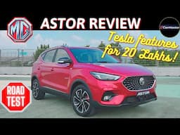 MG Astor 1.3 Turbo Petrol Automatic Review | Tesla Features for Creta Money | CarMaster