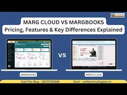 MargBooks vs Marg Cloud Software: Pricing, Features & Key Differences Explained in Hindi