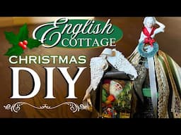 🎄✨CHRISTMAS DIY✨ Unique ENGLISH COTTAGE/VICTORIAN Christmas Decor 2024