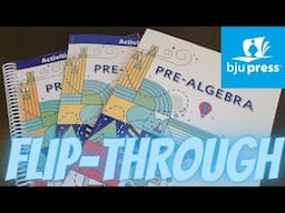 BJU *NEW* Pre-Algebra Flip Through