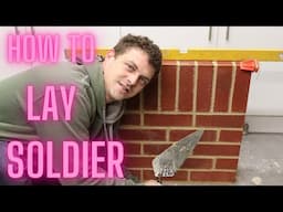 GARDEN WALL HOW TO LAY A SOLDIER COURSE