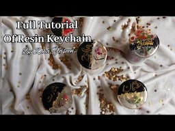 Full Tutorial Of Resin Keychain By Zoha Yaseen