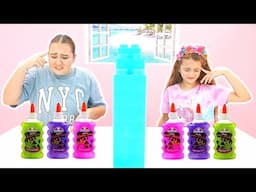 Twin Telepathy Slime Challenge Ruby vs Bonnie