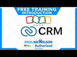 Zoho CRM Free Training Introduction