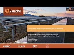 DuraMAT October 2024 Webinar