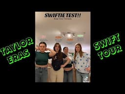 SWIFTIE TEST!! | Eras Tour Version