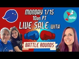 BATTLE ROUNDS Live Vintage Sale with Fat Bird Finds