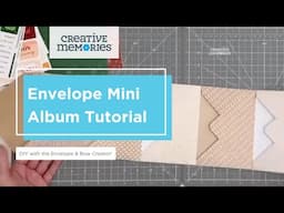 Envelope Mini Album Tutorial: DIY with the Envelope & Bow Creator