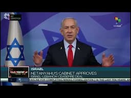 Israel: Security cabinet approves ceasefire deal with Hezbollah in Lebanon