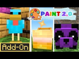 PAINT 2.0 Update!🎨| Minecraft Marketplace Add-ons