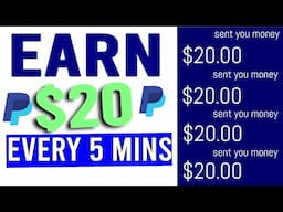 Earn $25.00 UNLIMITED PAYPAL MONEY Within 4 MINUTES! How To Earn Free PayPal Money 2021