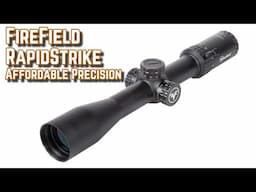 Affordable Precision: The Fire Field Rapid Strike 3-12 x 40 Rifle Scope