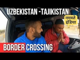 Uzbekistan - Tajikistan border Crossing || Samarkand to Panjakent border crossing