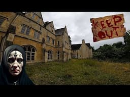 Terrifying Shock Inside Abandoned Gothic Convent | Police Getaway