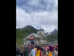 Kedarnath⛈️⛈️⛈️.. Awesome Mausam…#travel #weather #rain #beautiful