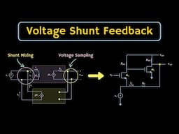 Voltage Shunt Feedback Amplifier Explained | Feedback Amplifier