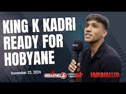 Ishmaeel Kadri aiming for 4th Fight of the Night Title On Boxing 5 | Rematch vs Lucky Hobyane Nov 23