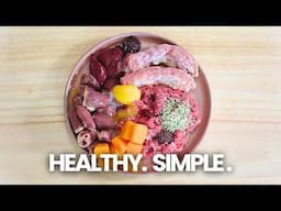 Raw Food Recipe For Dogs - Simple, Nutritious, Complete!