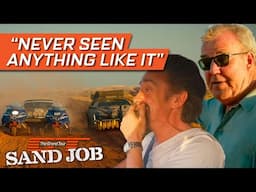 Jeremy Clarkson & Richard Hammond Repair The Roads Of Mauritania | The Grand Tour: Sand Job