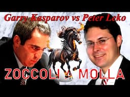 Scacchi 630 - Kasparov vs Leko - Zoccoli a Molla - [C84] 2001