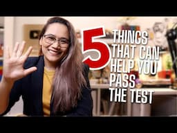 5 Tips to Help You Pass the Test (for FREE!)