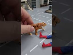 What if Spider-Man fought two tigers?