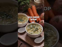 Egg Drop Soup | Healthy Egg Soup Recipe | Soup Recipes #shorts #eggdropsoup