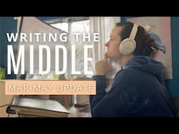 How I wrote the middle of my novel while working full-time (writing update Mar-May 2024)